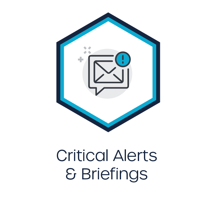 Critical Event Critical Alerts & Briefings